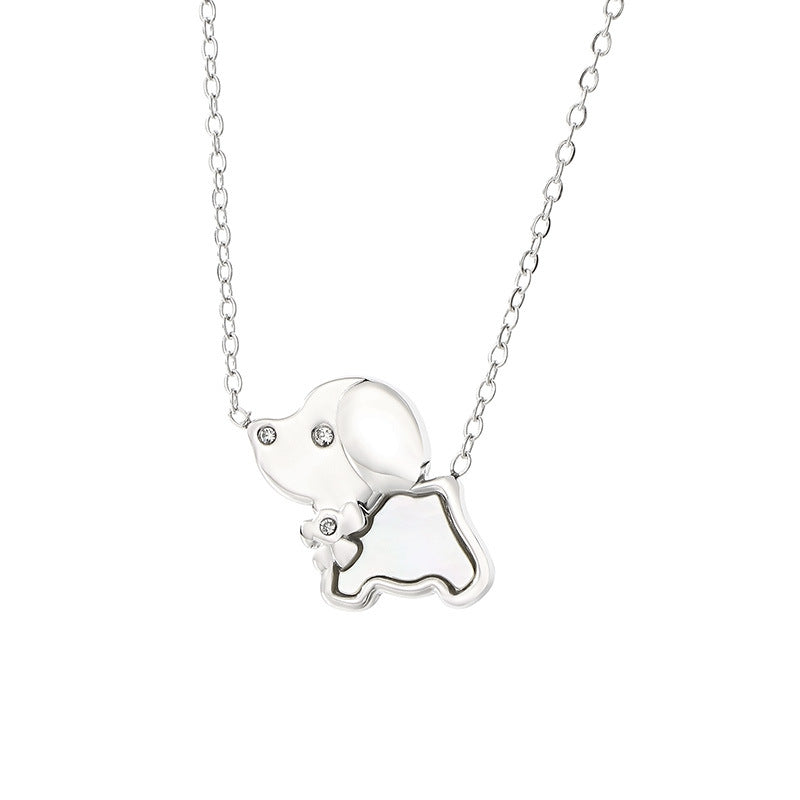 Cute Elephant Pendant Necklace