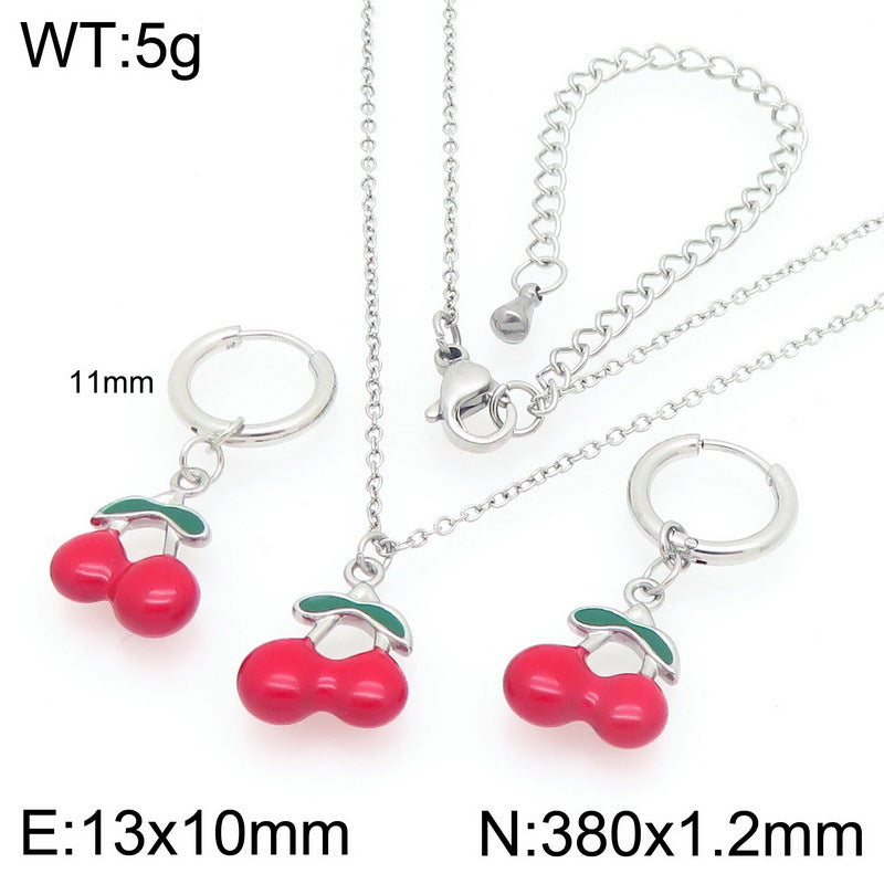 Cherry Charm Jewelry Collection