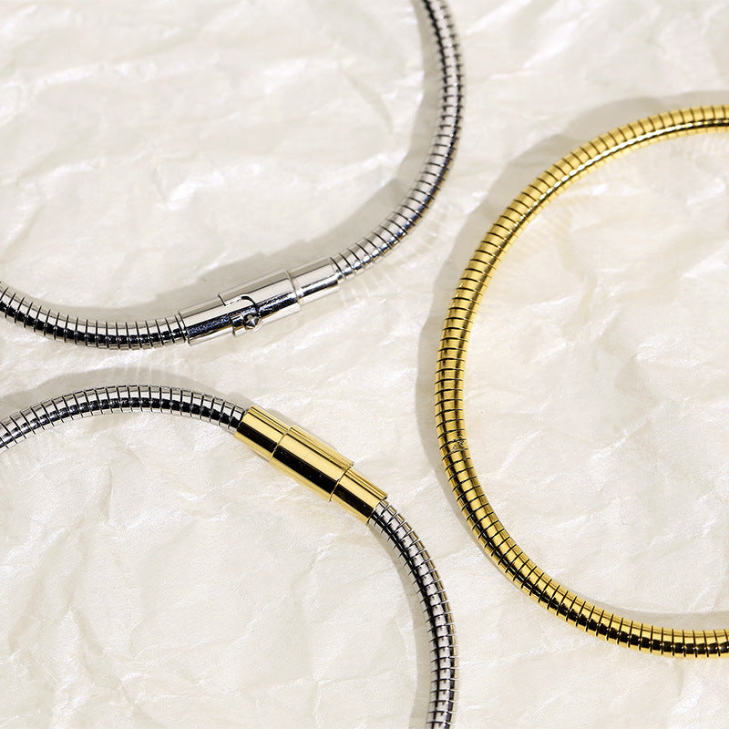 Flexible Snake Chain Bangle