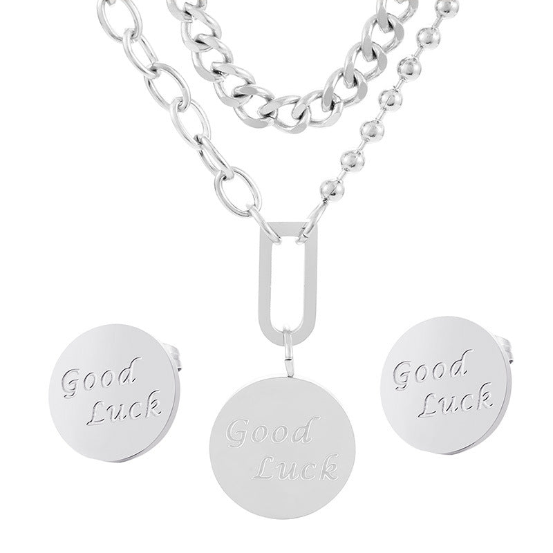 Good Luck Coin Jewelry Set