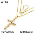 Dainty Cross Pendant Necklace
