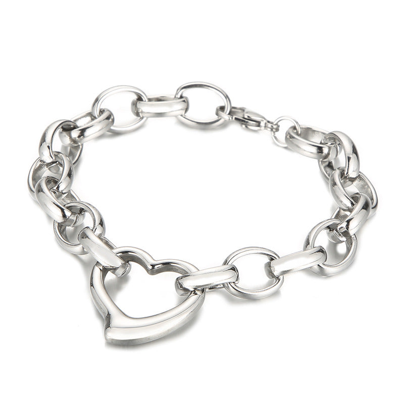 Heart-Link Chain Necklace / Bracelet