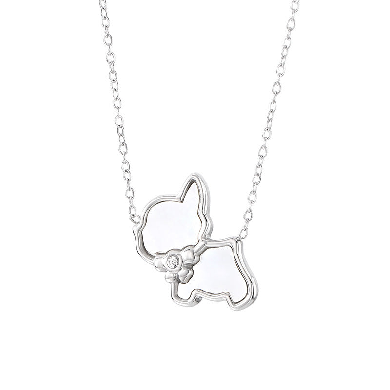 Cute Cat & Butterfly Pendant Necklace