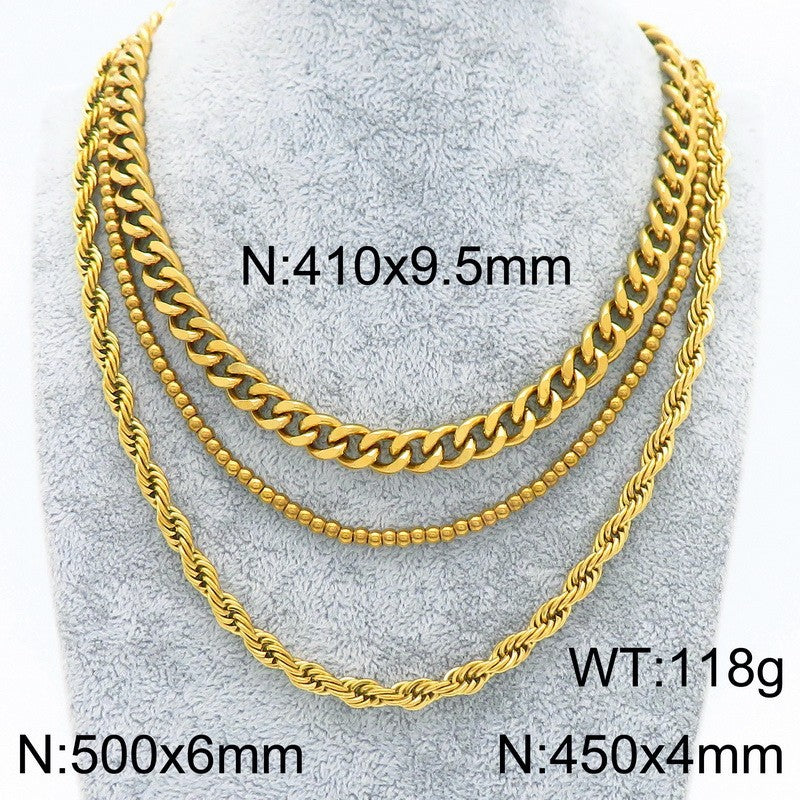 Mixed Chain Necklace Collection
