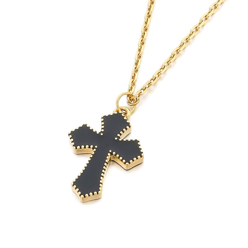 Dainty Cross Pendant Necklace