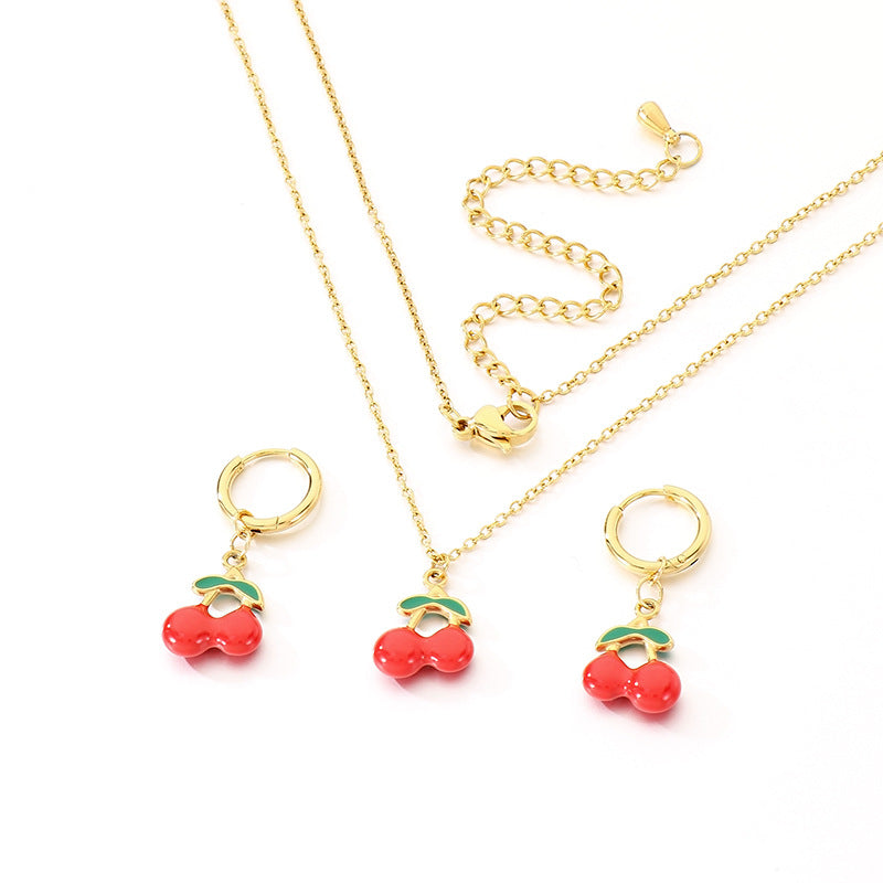 Cherry Charm Jewelry Collection