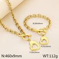 Heart Toggle Chain Necklace Collection