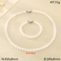 Classic Pearl Bead Necklace