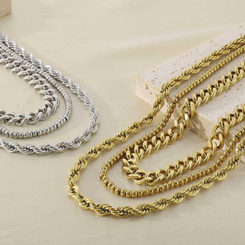 Mixed Chain Necklace Collection