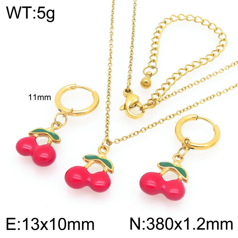 Cherry Charm Jewelry Collection