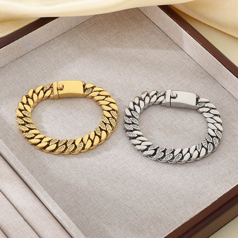 Pavé Cuban Link Bracelet
