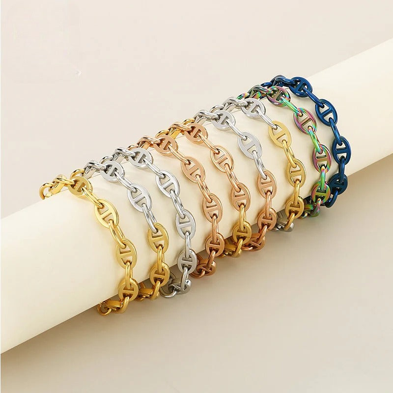 Oval Cut Link Bracelet