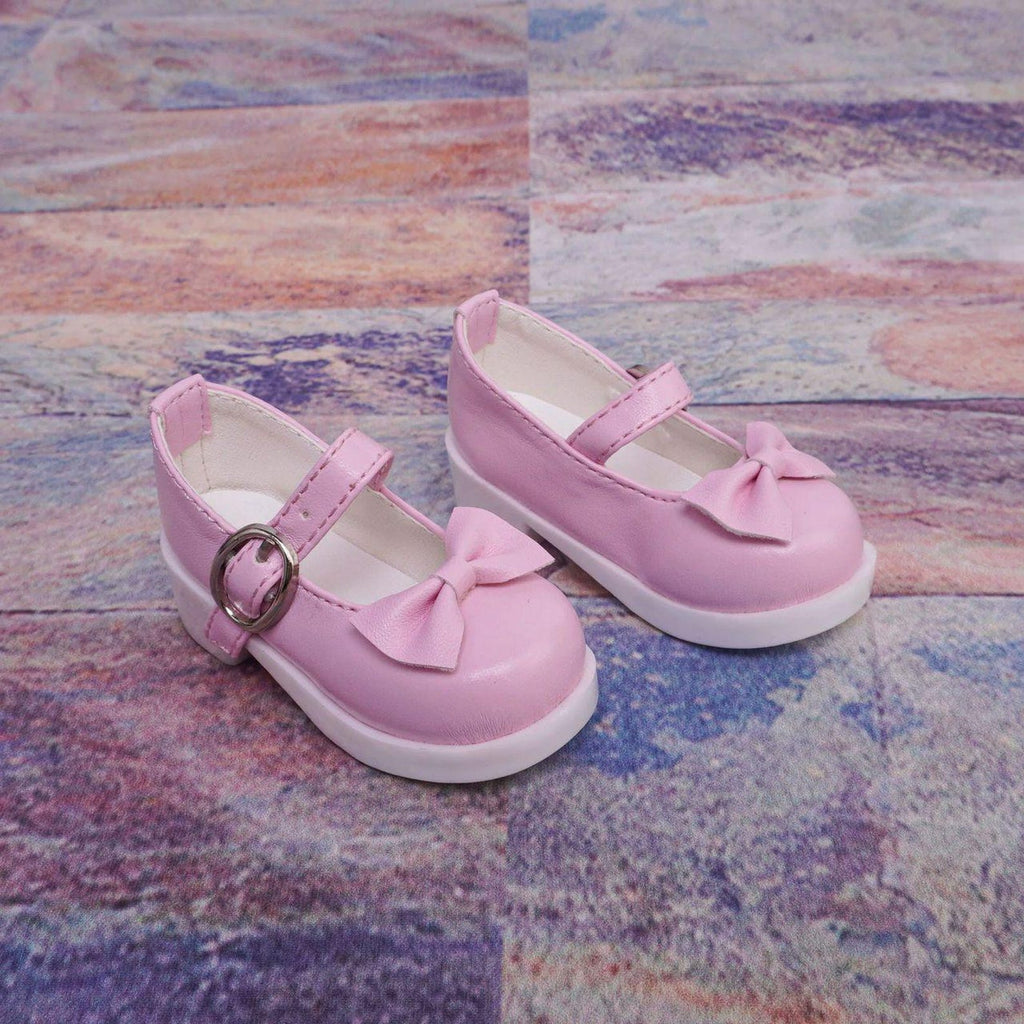 BJD Doll Mary Jane Shoes 1/6 1/4 1/3 – Cute Bow Doll Shoes, Kawaii School Style, YOSD MSD Sd Doll Accessories