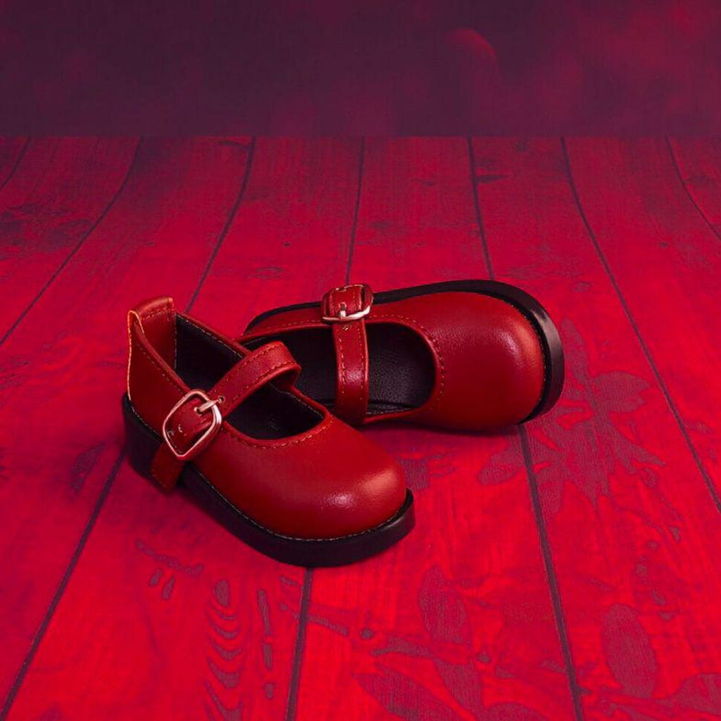 BJD Doll Mary Jane Shoes 1/6 1/4 1/3 – Classic Matte School Shoes, Kawaii Everyday Doll Shoes, YOSD MSD Sd Accessories