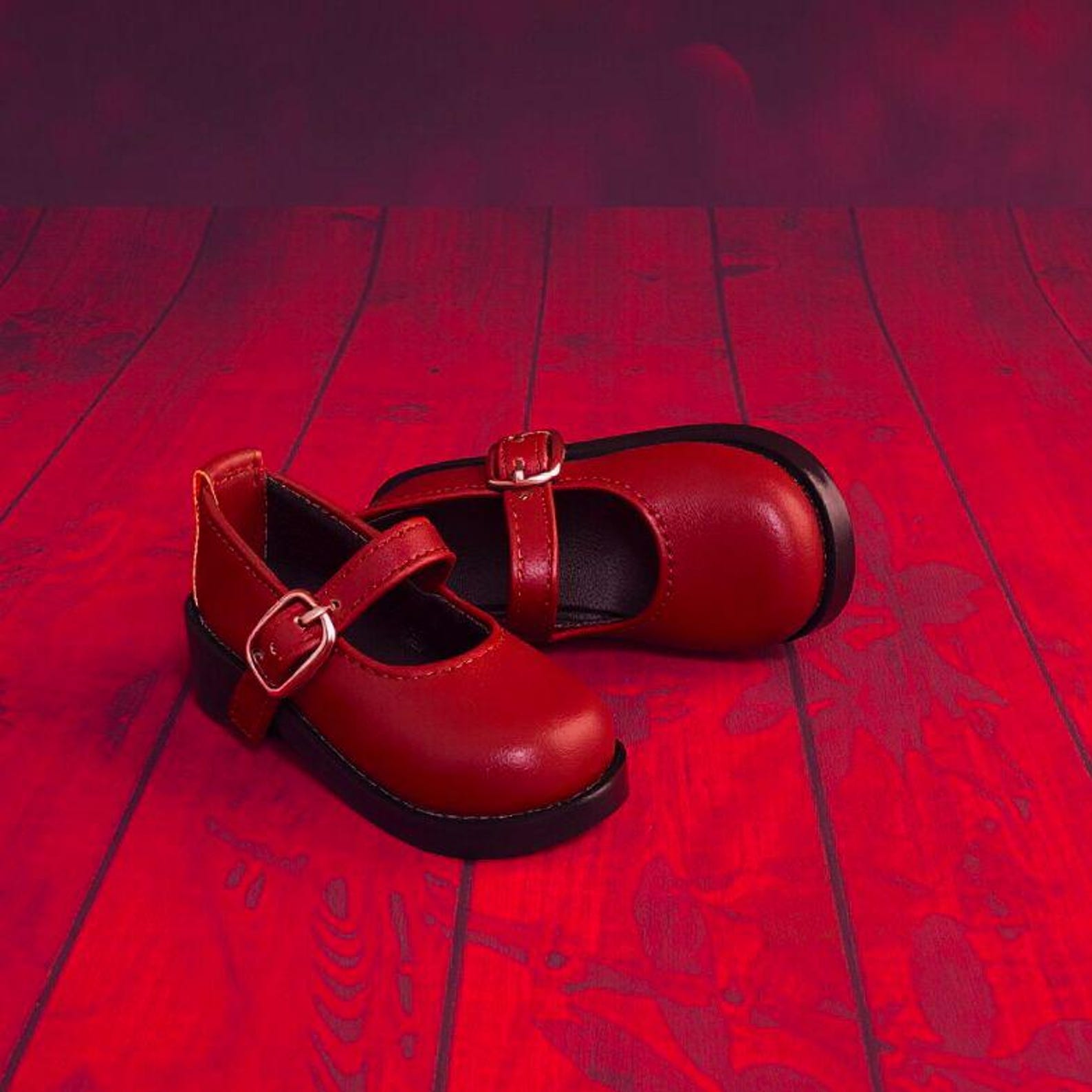 BJD Doll Mary Jane Shoes 1/6 1/4 1/3 – Classic Matte School Shoes, Kawaii Everyday Doll Shoes, YOSD MSD Sd Accessories