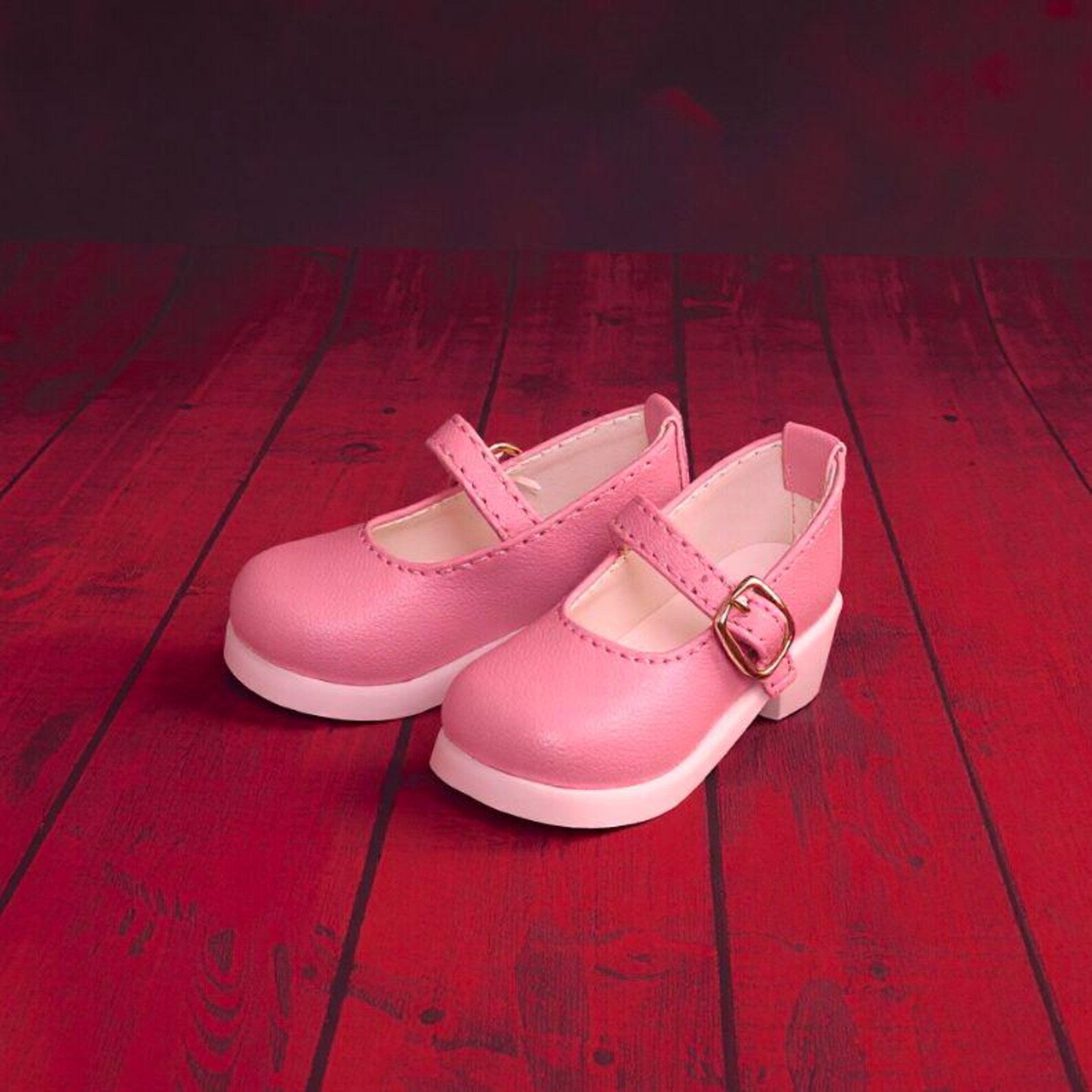 BJD Doll Mary Jane Shoes 1/6 1/4 1/3 – Classic Matte School Shoes, Kawaii Everyday Doll Shoes, YOSD MSD Sd Accessories