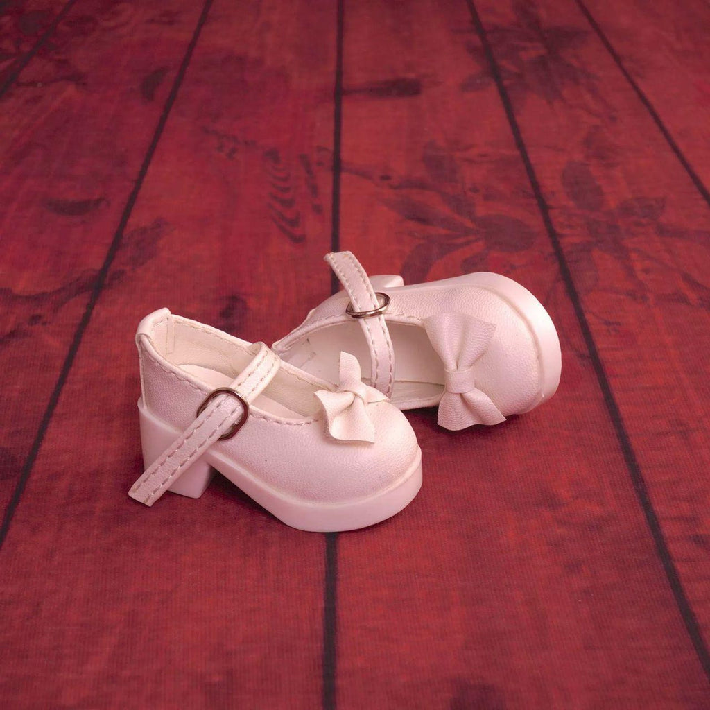 BJD Doll Mary Jane Shoes 1/6 1/4 1/3 – Cute Bow Doll Shoes, Kawaii School Style, YOSD MSD Sd Doll Accessories