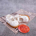 BJD Doll Mary Jane Shoes 1/6 YOSD – Cute Bow Cutout Doll Shoes, Glossy Kawaii Style, Small Doll Accessories