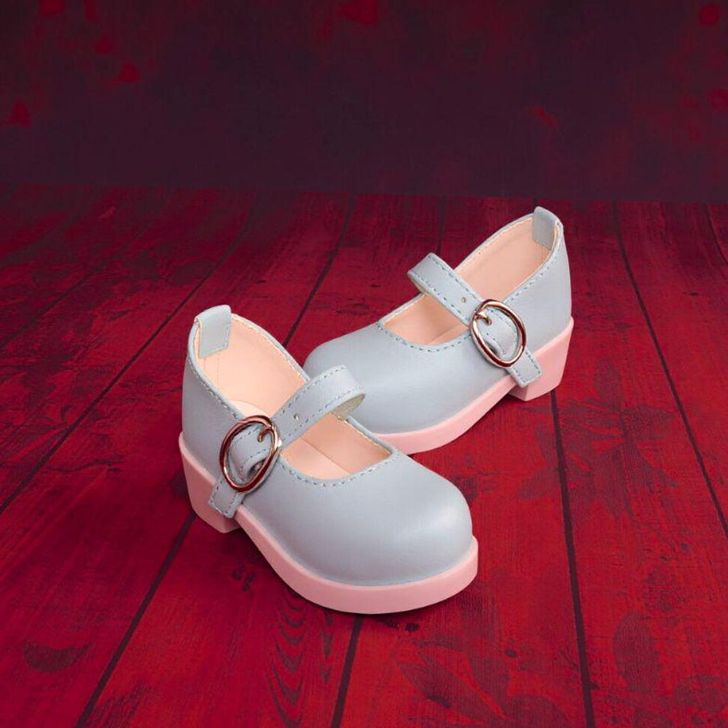 BJD Doll Mary Jane Shoes 1/6 1/4 1/3 – Classic Matte School Shoes, Kawaii Everyday Doll Shoes, YOSD MSD Sd Accessories